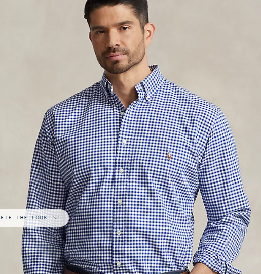 Ralph Lauren Gingham Oxford Shirt