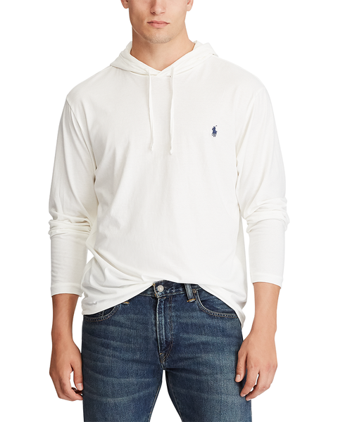 Ralph lauren hooded long sleeve t shirt on sale