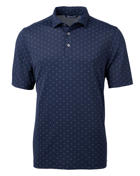 Cutter & Buck Virtue Eco Pique Tile Print Recycled Polo