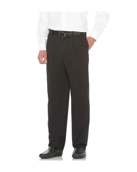 Savane Men's Pleated Performance Chinos - BIG