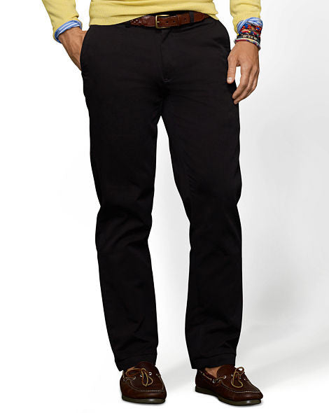 Ralph Lauren Classic Fit Flat-Front Pants - Tall