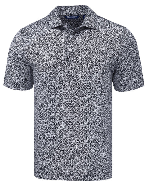 Cutter & Buck Pike Eco Flora Print Recycled Polo
