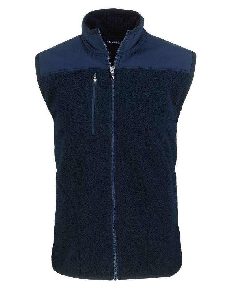 Cutter Buck Cascade Eco Sherpa Fleece Vest Austin s Big and Tall