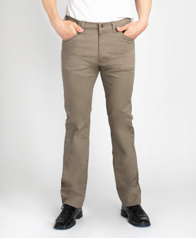 Best Men's Comfortable Stretchy Hiking Pants - Olive (Tall