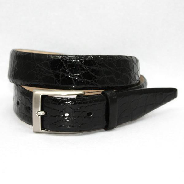Torino Glazed South American Caiman Belt