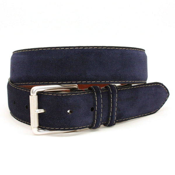 Torino European Sueded Calfskin Belt