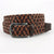 Torino Italian Mini Strand Woven Stretch Leather Belt