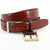Torino Alligator Grain Embossed Calfskin Belt