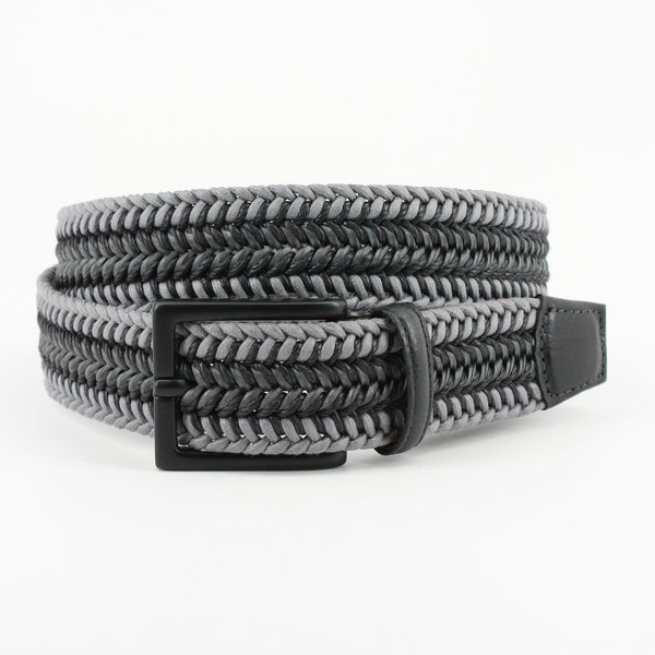 Torino Italian Woven Cotton & Leather