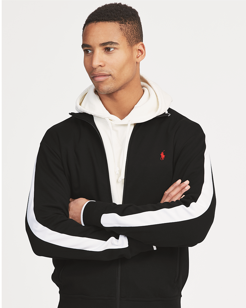 Ralph lauren interlock best sale track jacket