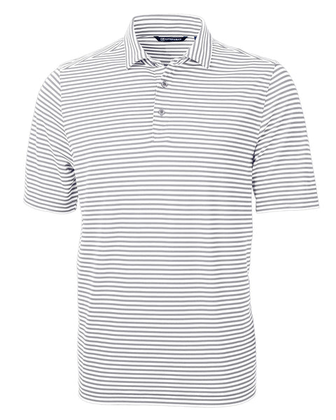 Cutter & Buck Virtue Eco Pique Stripe Recycled Polo