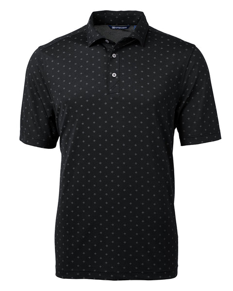 Cutter & Buck Virtue Eco Pique Tile Print Recycled Polo