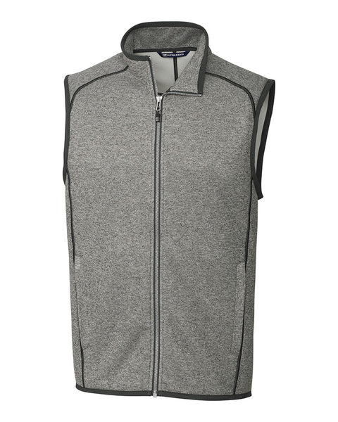 Cutter & Buck Mainsail Sweater-Knit Full Zip Vest