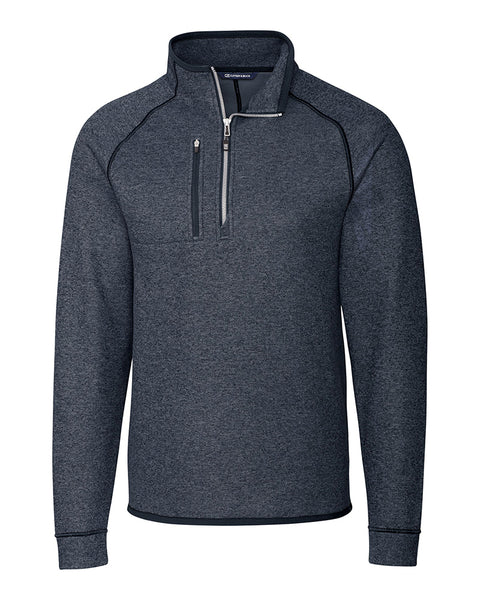 Cutter & Buck Mainsail Sweater-Knit Half Zip Pullover Jacket