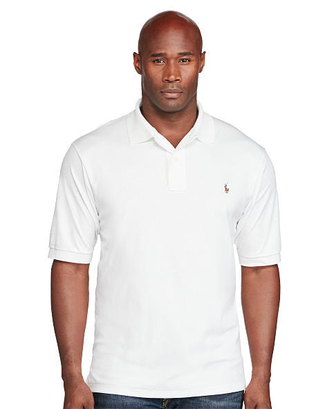 Polo Ralph Lauren Short Sleeve Classic Fit Soft Touch Pima Cotton Polo -  Westport Big & Tall