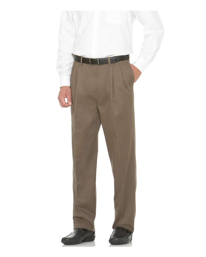 Savane Men s Pleated Performance Chinos BIG Austin s Big and Tall